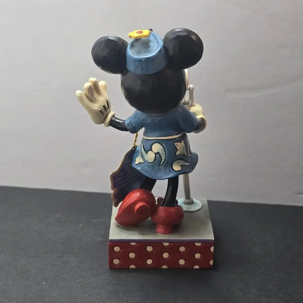 Jim Shore Disney Traditions Sweet Harmony Minnie Singer 4050388 Box Tag
